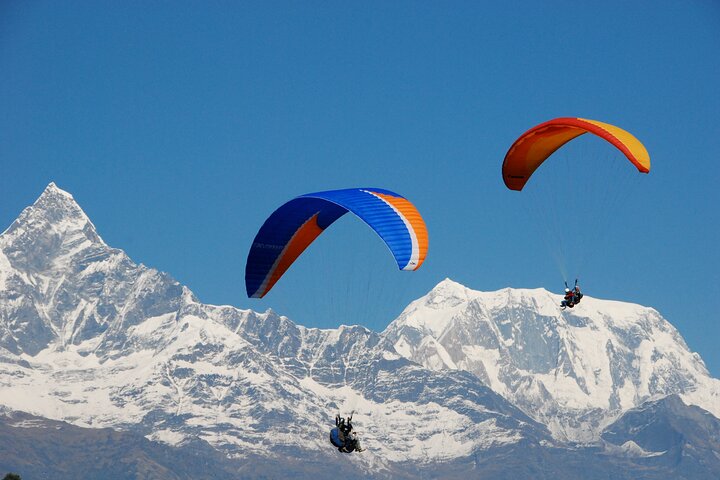 Paragliding Tandem Flight from Pokhara with Photos and Video