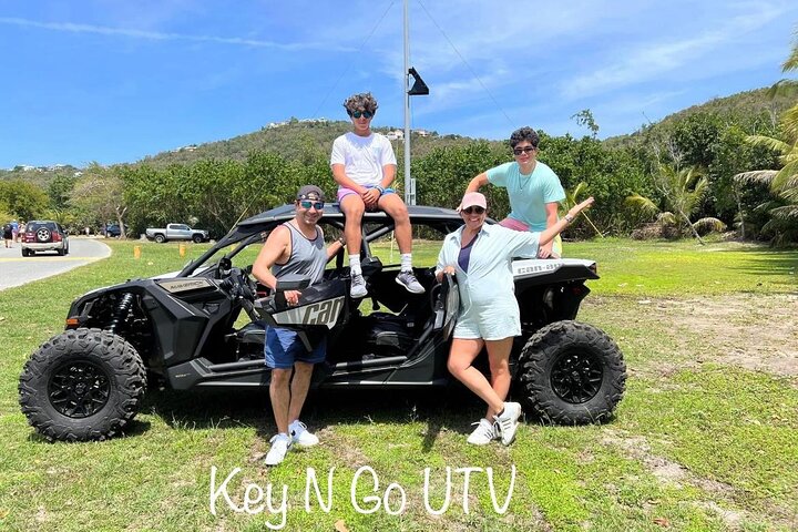 Key N Go: Guided UTV/ATV Adventure in St. Thomas, USVI (1.5-2 HR)