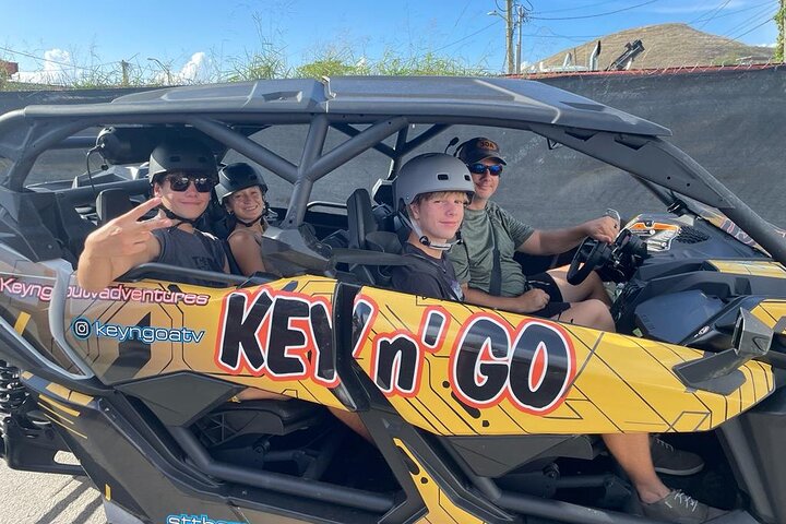Key N Go: Guided UTV/ATV Adventure in St. Thomas, USVI (1.5-2 HR)