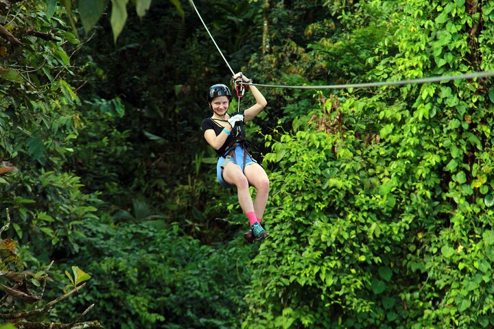 Zipline Tour in La Fortuna with Arenal Volcano Views
