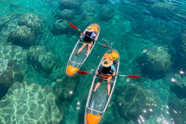 Clear Kayak Tour of Sand Harbor's Crystal Clear Waters