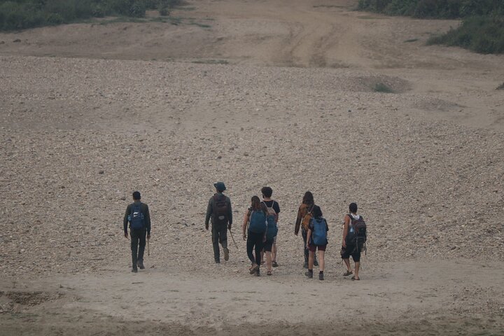 Adventure Day Walk(Private, 8-10h.) inside Chitwan National Park.