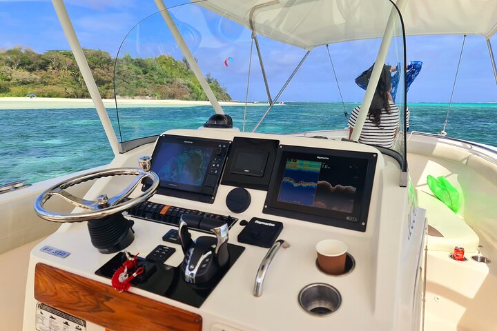 La Digue, Curiuese, St. Pierre, Anse Lazio by boat from Mahe (Private Boat)