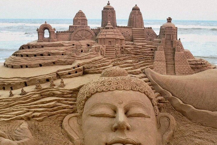 Full Day Private Tour to Konark Temple and Puri from Bhubaneswar