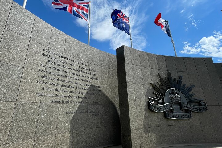 Australian private Somme tour including Sir John Monash Centre