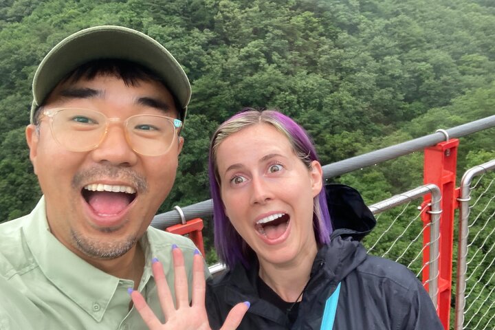 Small Group DMZ Tour with Hotel pickup : 3rd tunnel&Susp. Bridge