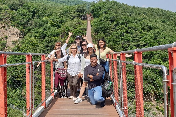 Small Group DMZ Tour with Hotel pickup : 3rd tunnel&Susp. Bridge