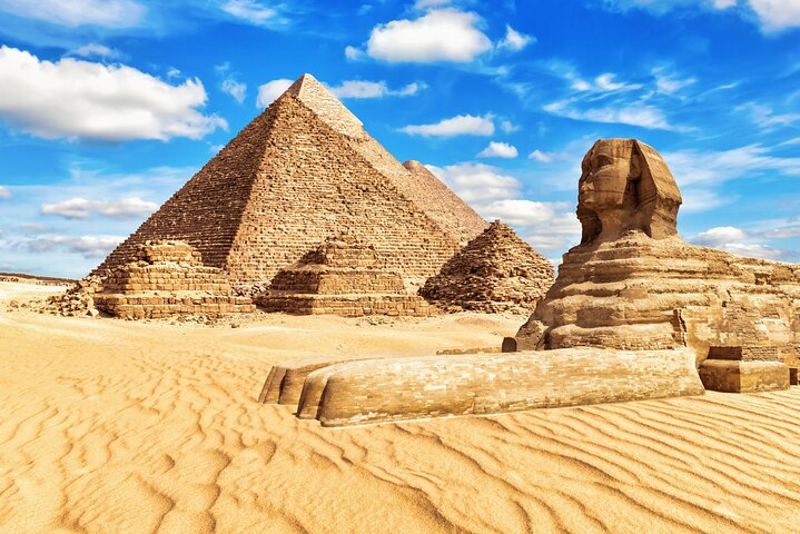 Full day Private Tour Giza Pyramids Sakkara Memphis Dahshur