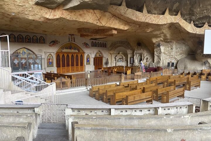 Coptic Cairo Tour: Cave Church of Saint Simon and Old Cairo churches