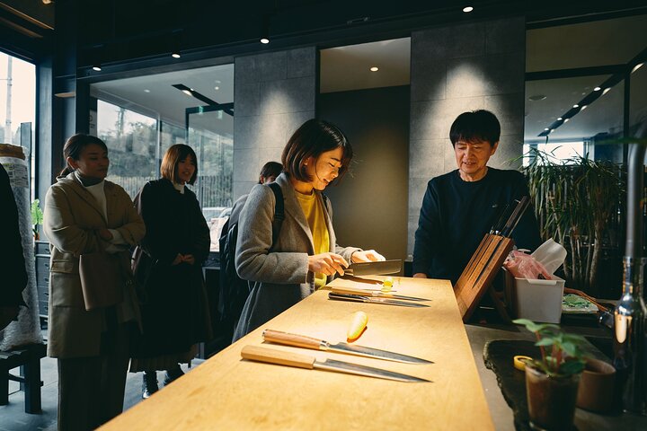 Private Echizen Knife Making Factory and walking Tour