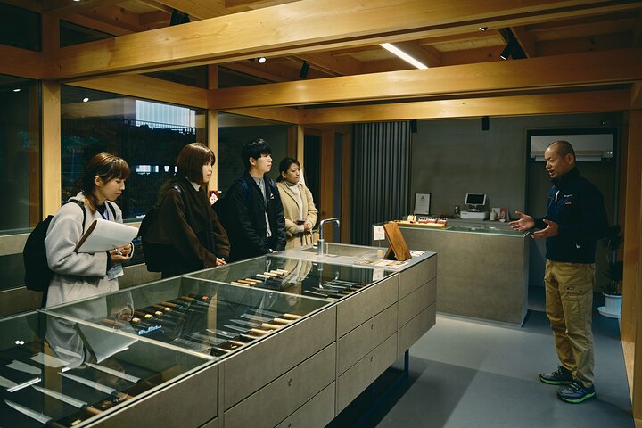 Private Echizen Knife Making Factory and walking Tour