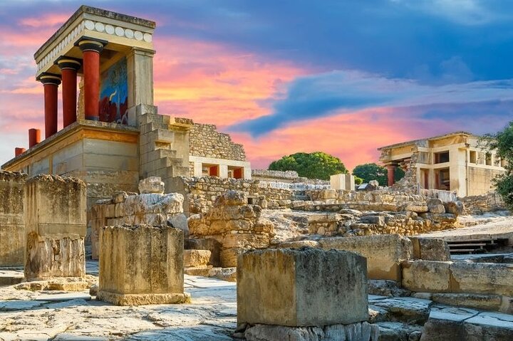Knossos & lasithi plateau villages,Zeus's cave&olive oil Mill