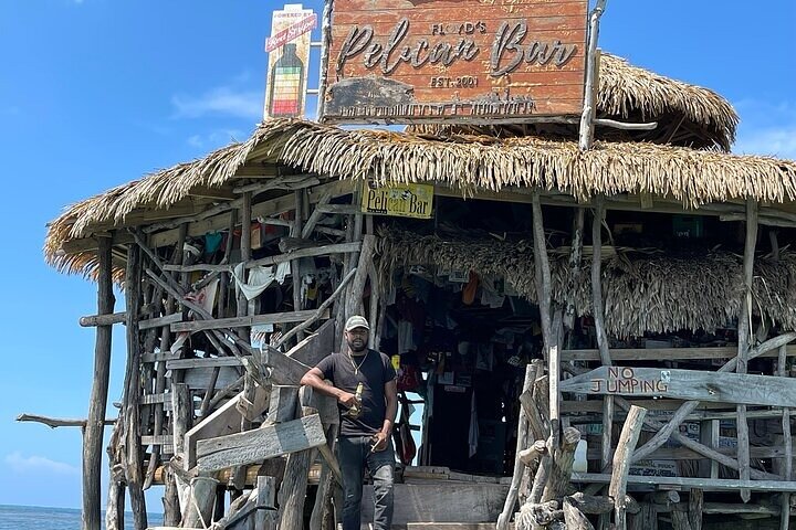 Zipline, YS Falls & Pelican Bar Private Tour From Montego Bay