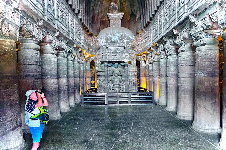 Most Popular 2-Day Guided Tour of Ajanta & Ellora Caves with Car