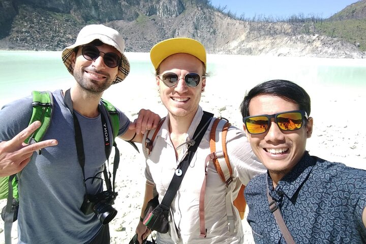 Bandung Tour All In, White Crater, Volcano Mountain, Hot Spring
