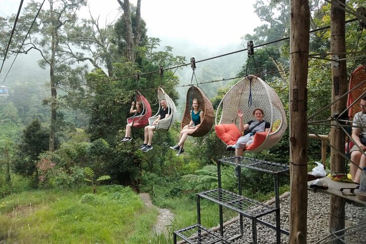 Bandung Tour All In, White Crater, Volcano Mountain, Hot Spring