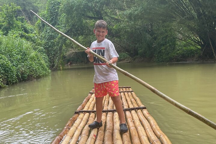 ATV & Bamboo Rafting With Limestone Foot Massage.