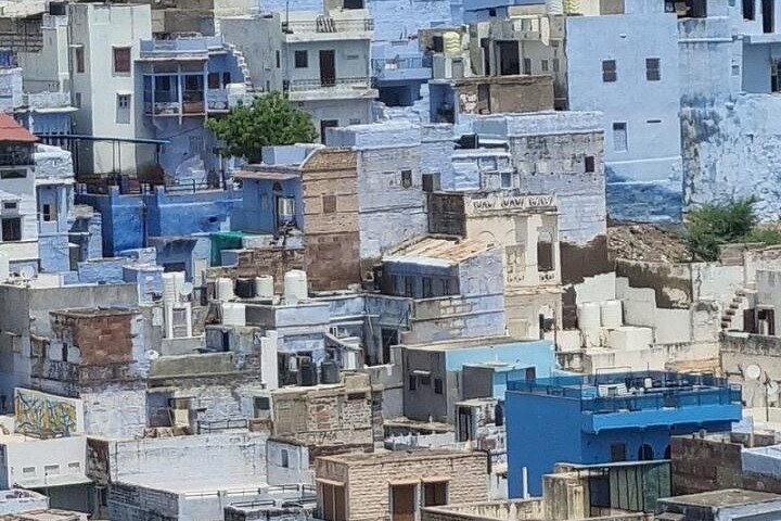 Blue City Heritage Private Walking Tour With Pickup and Drop-Off