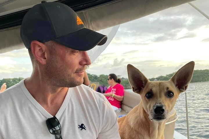 4-hour snorkel cruise to Underwater Sculptures with boat dogs