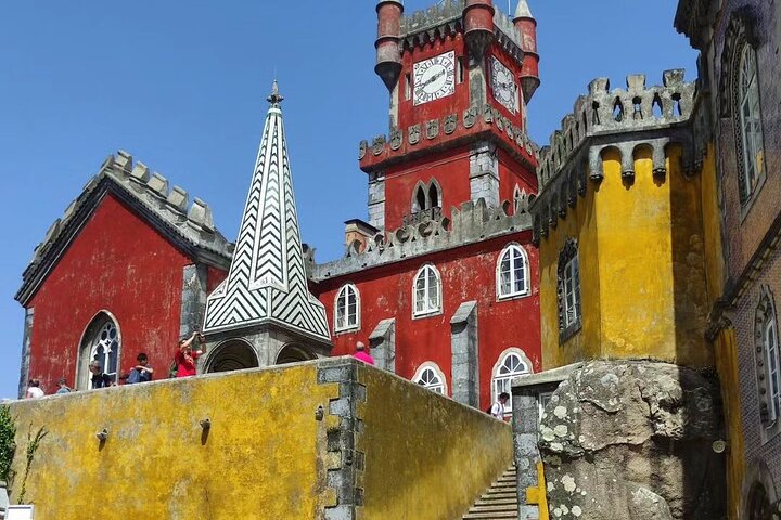 Sintra Private Tour with Tickets: Pena Palace & Moorish Castle
