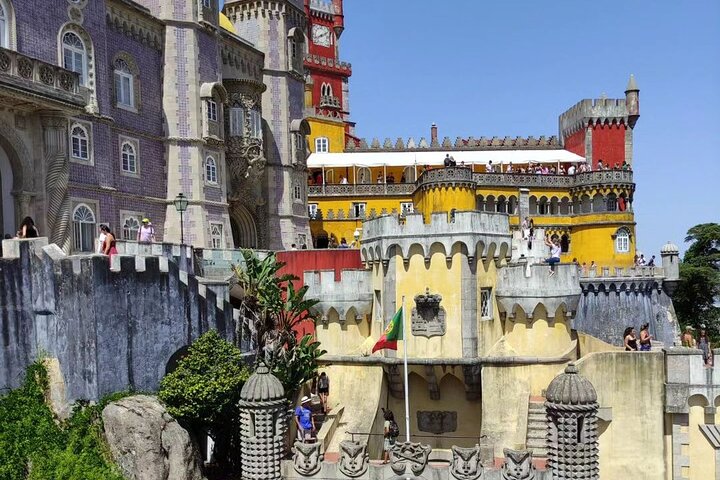 Sintra Private Tour with Tickets: Pena Palace & Moorish Castle