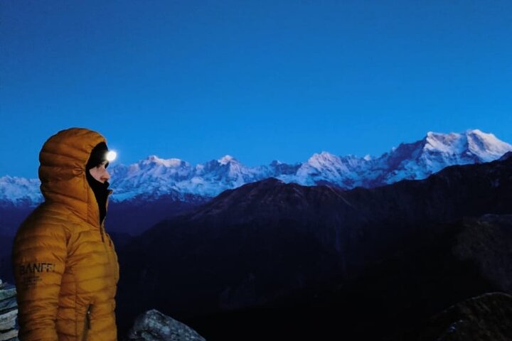 Chopta-Tungnath Trek, A Sunrise at 3700m in the Himalayas