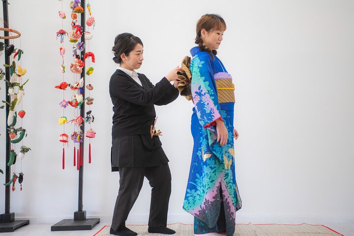 Private Authentic Kimono Walk in Nostalgic Village, Minakami