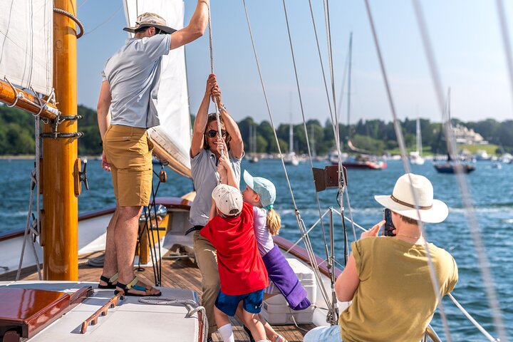 Morning Mimosa Sightseeing Sail on Schooner Madeleine in Newport