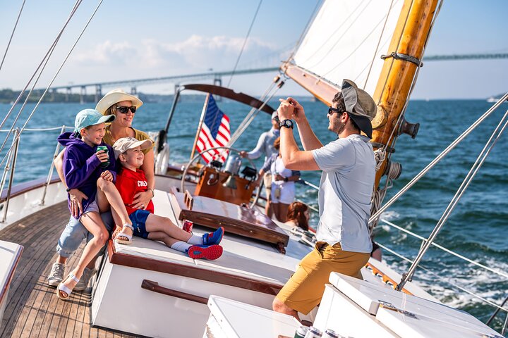 Newport Afternoon Sightseeing Sail on Classic Sailboat