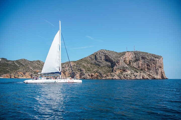 A day at sea from Dénia or Jávea with Barbecue aboard the Catamaran