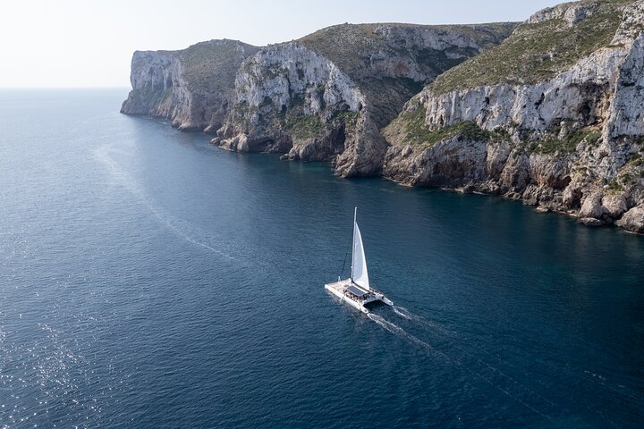 A day at sea from Dénia or Jávea with Barbecue aboard the Catamaran