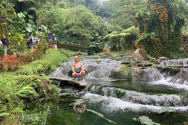 Coffee Farm and Santa Rosa Hot Springs Tour from Pereira or Armenia