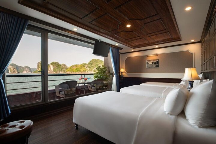2-Day Ha Long-Lan Ha Bay-Bai Tu Long Bay 5 Star Cruises & Balcony