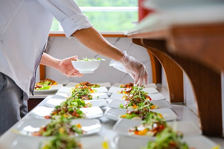 Halong Bay & Lan Ha Bay Luxury Day Cruise by The Halong Catamaran
