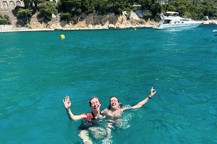 Half Day Guided Boat tour to Mala caves with stop in Villefranche
