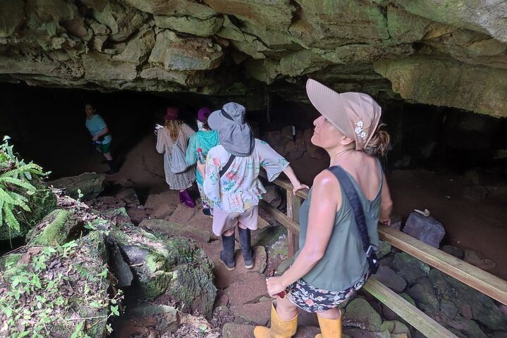 Giant Tortoises Tour, Lava Tunnels & Stop at Los Gemelos Craters”