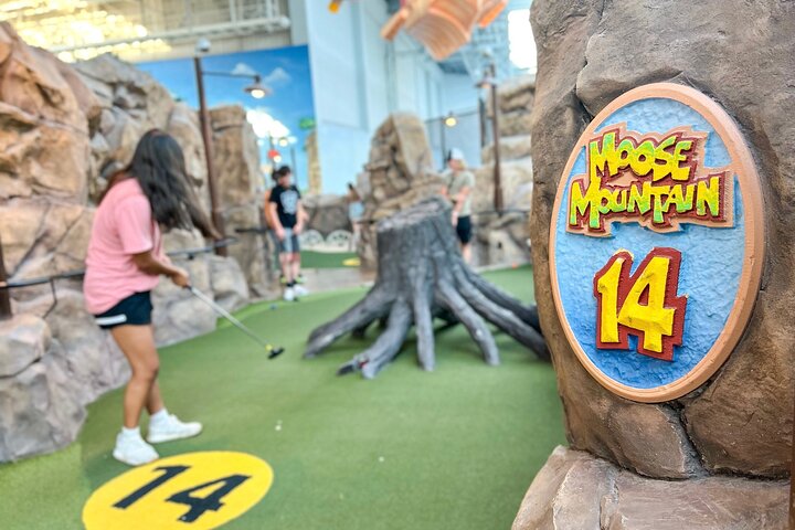 Moose Mountain Adventure Golf in Mall of America