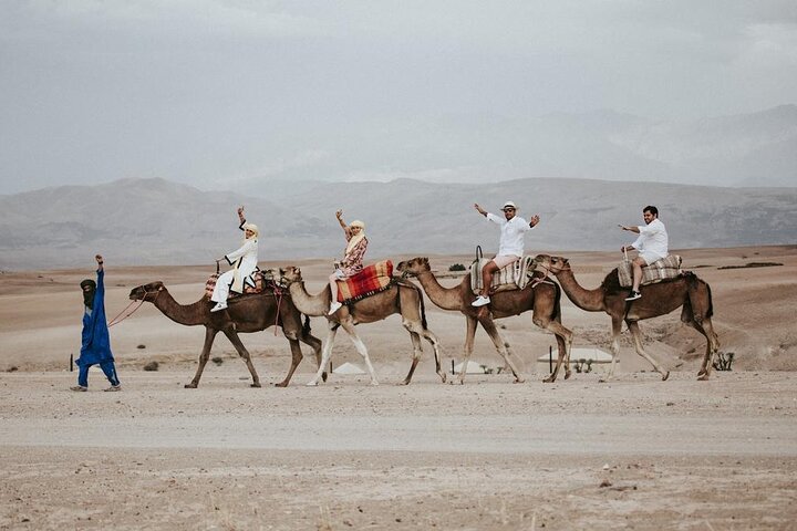 Agafay Desert - Quad camel and dinner show