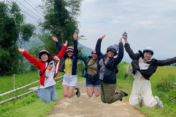 Sapa Motorbike Tour With Local Guide 1 Day - Waterfalls, Villages
