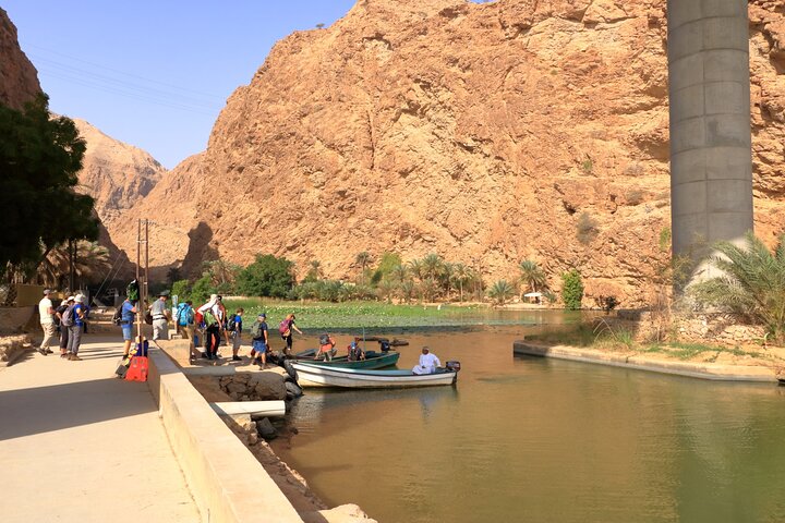 Wadi Shab and Bimmah Sinkhole Group Full Day Tour