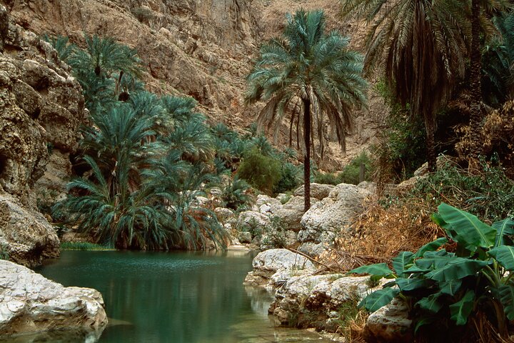 Wadi Shab and Bimmah Sinkhole Group Full Day Tour