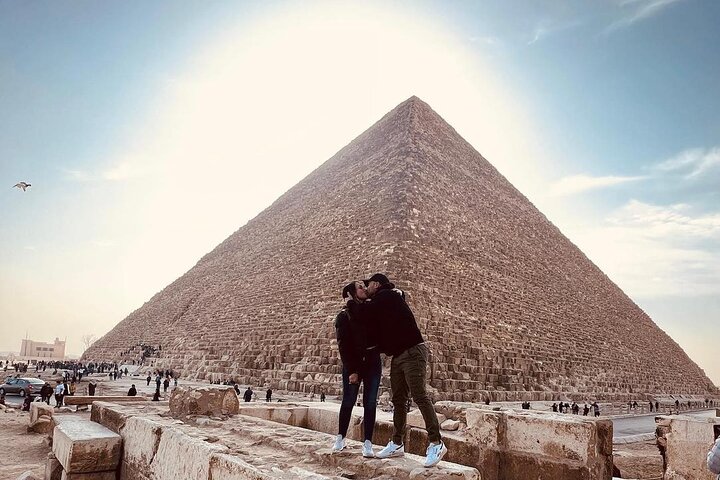 From El Sokhna Port: Pyramids, Sakkara & Camel Ride Private Tour