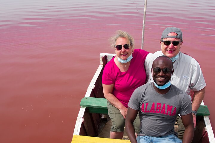 Pink lake with Bandia reserve. Minimum 2 people for reservation.