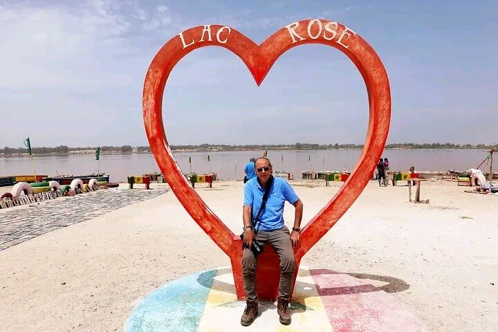 Pink lake with Bandia reserve. Minimum 2 people for reservation.