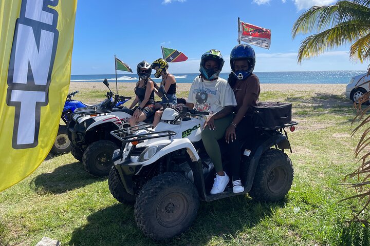 ATV Excursion Through the Beaches and Mountains of Nevis