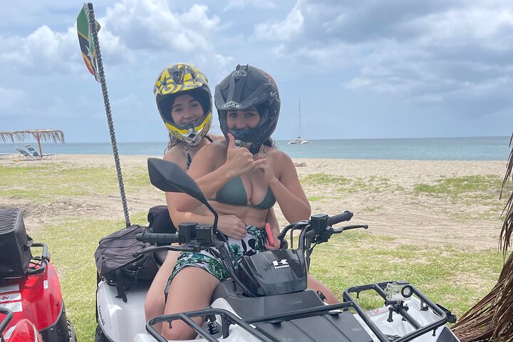 ATV Excursion Through the Beaches and Mountains of Nevis