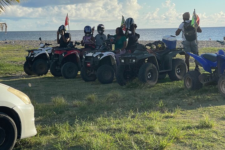 ATV Excursion Through the Beaches and Mountains of Nevis