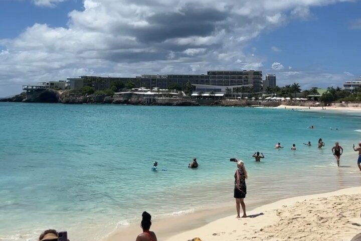 FUN DAY St.Maarten Island Sightseeing Tour with Beach