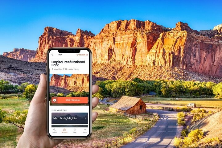 Self-Guided Audio Driving Tour in Capitol Reef