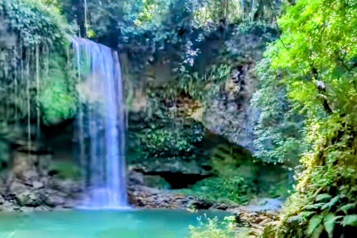 AMBER COVE-TAINO BAY 5 Zip Lines 7 Waterfalls + Locale Food